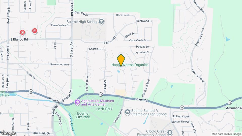 219 Woods of Boerne Blvd Map and Location Details