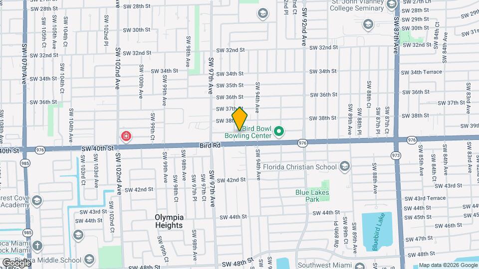 9478 SW 39th St Map and Location Details