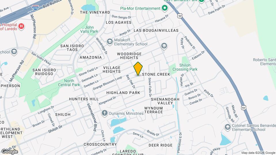 1911 Silverwood Dr Map and Location Details