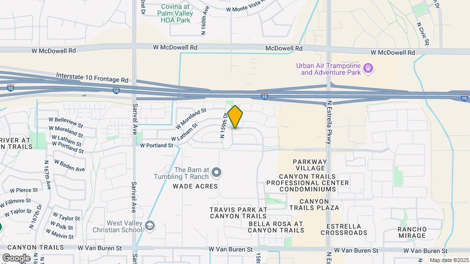 15896 W Linden St Map and Location Details