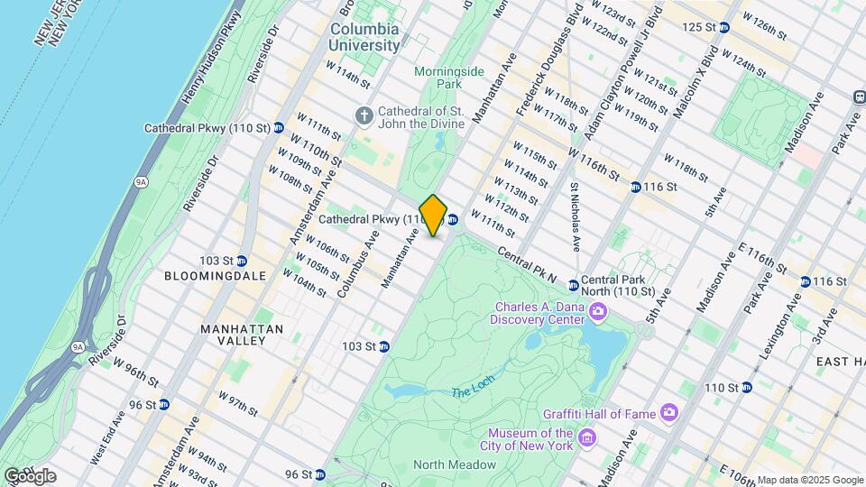 4 W 109th St Map and Location Details