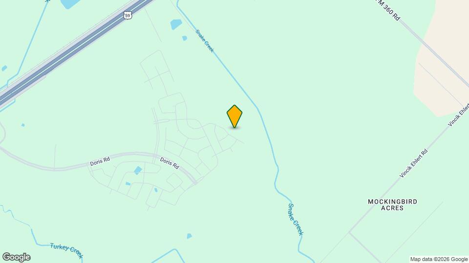 1123 Blue Stone Dr Map and Location Details