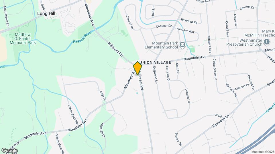 91 Hillcrest Rd Map and Location Details