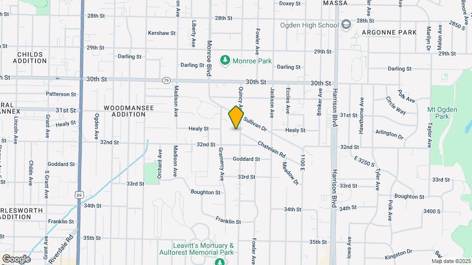 3151 Quincy Ave Mapa y Detalles de la Ubicación