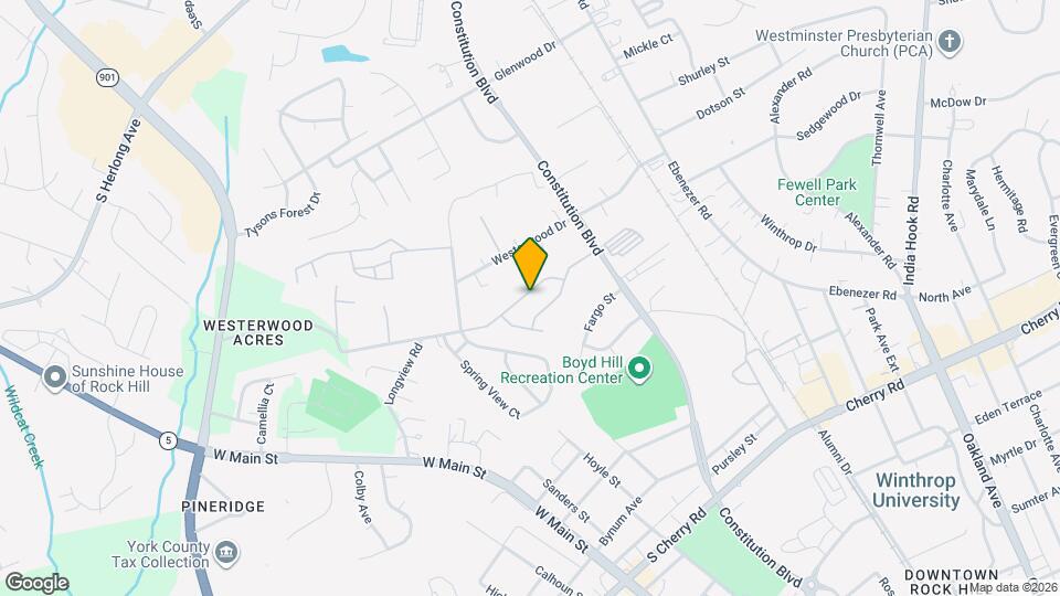 1124 Constitution Park Blvd Map and Location Details