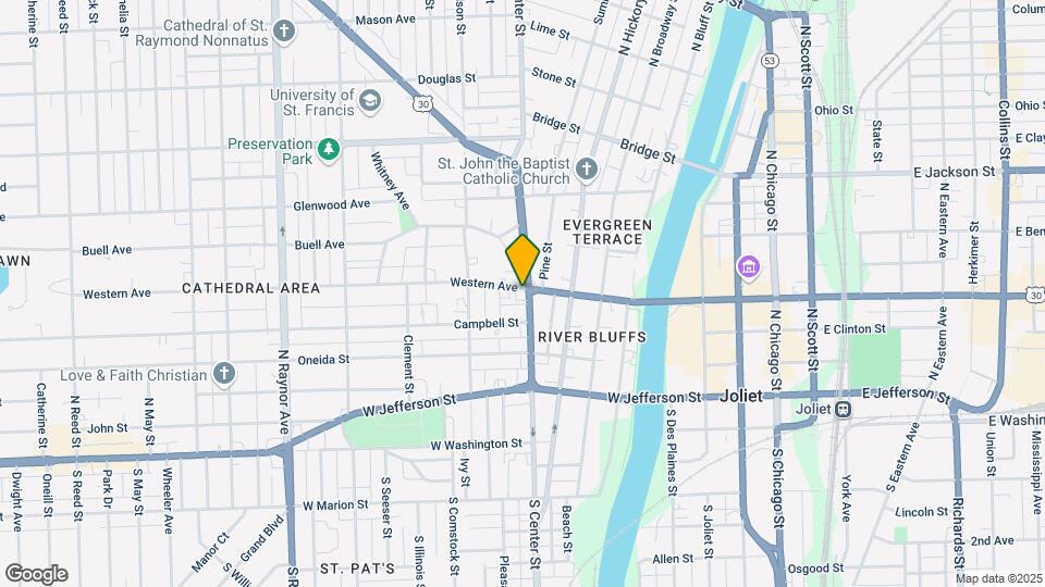 400-402 Western Ave Map and Location Details