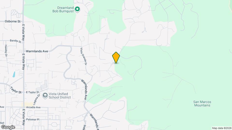 1835 Elevado Rd Map and Location Details