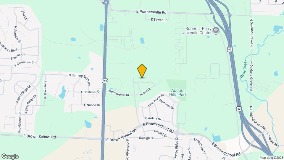 1413 Greensboro Dr Map and Location Details