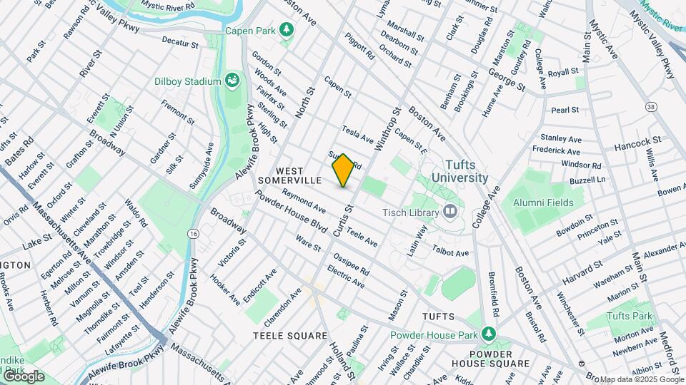 14 Curtis Ave, Unit 1 Map and Location Details