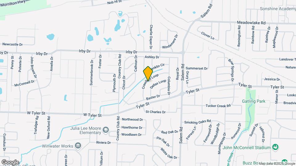3045 Crawford Loop Map and Location Details