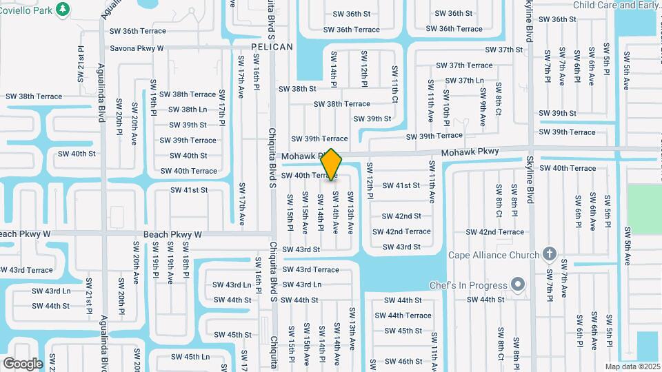 4102 SW 14th Ave Map and Location Details