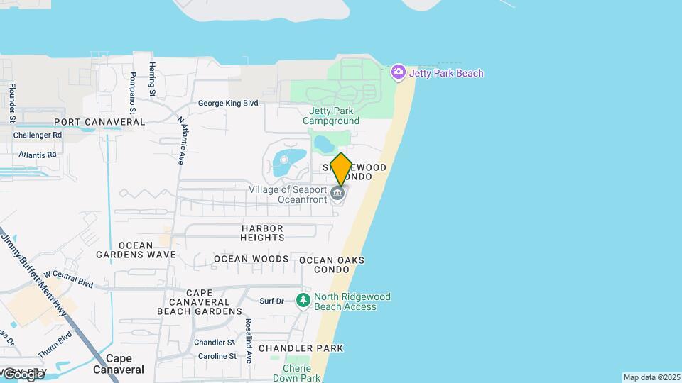 Seaport Oceanfront Condominiums Map and Location Details