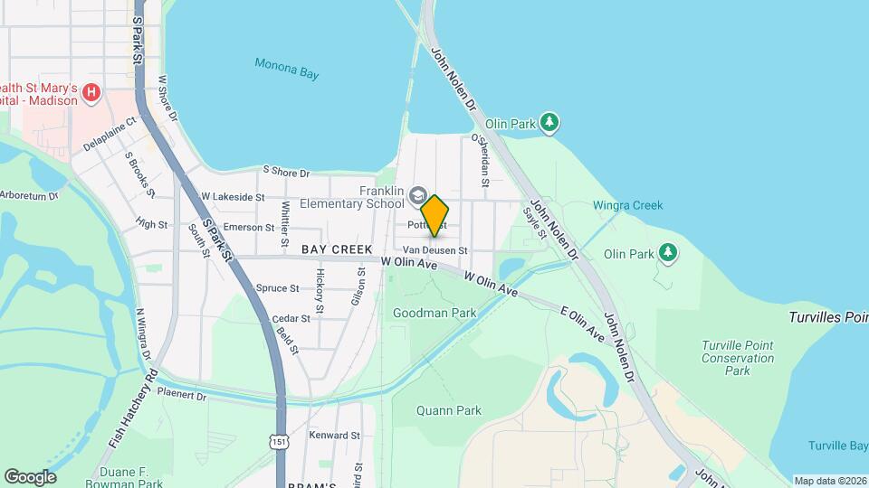 230 Van Deusen St, Unit 2 bedroom Map and Location Details