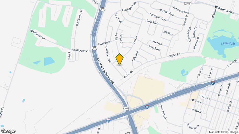 1122 Campbellton Dr Map and Location Details