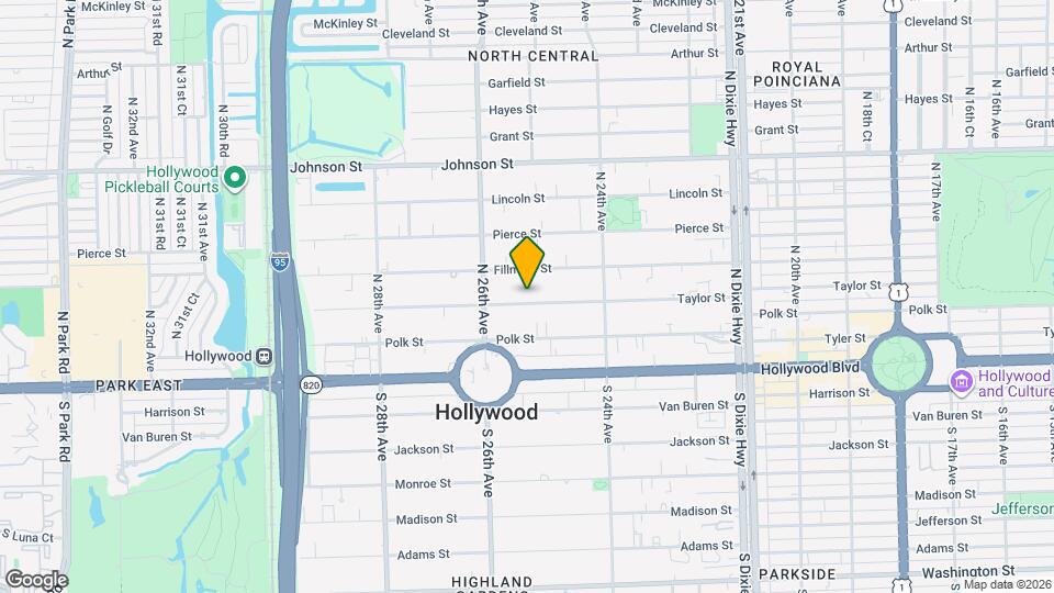 2501 Taylor St Map and Location Details