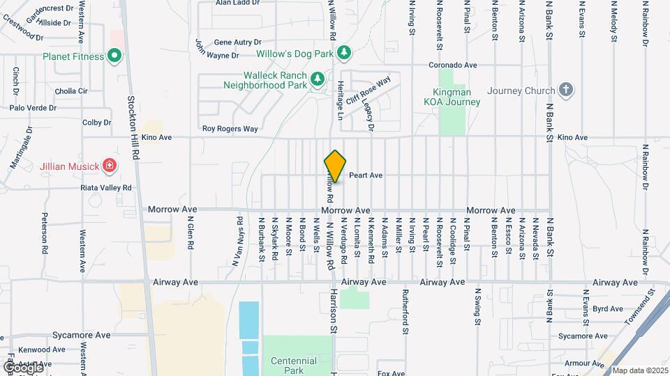 3660 N Willow Rd Map and Location Details