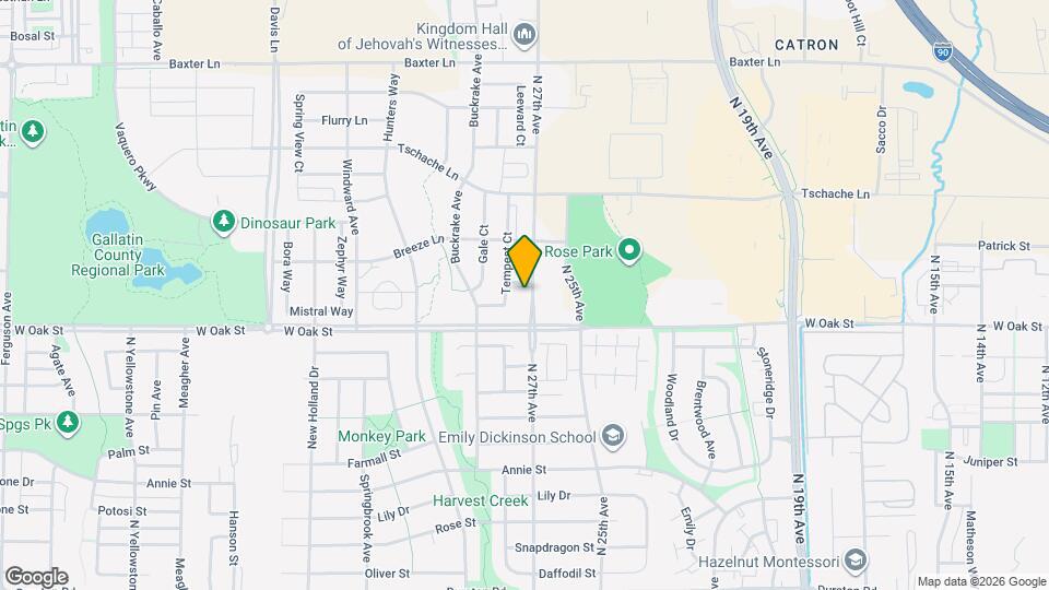 2708 Cobblestone Pl Map and Location Details