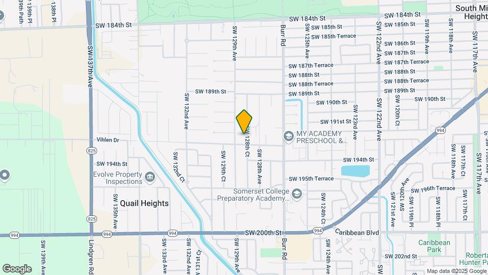 19120 SW 128th Ct Map and Location Details