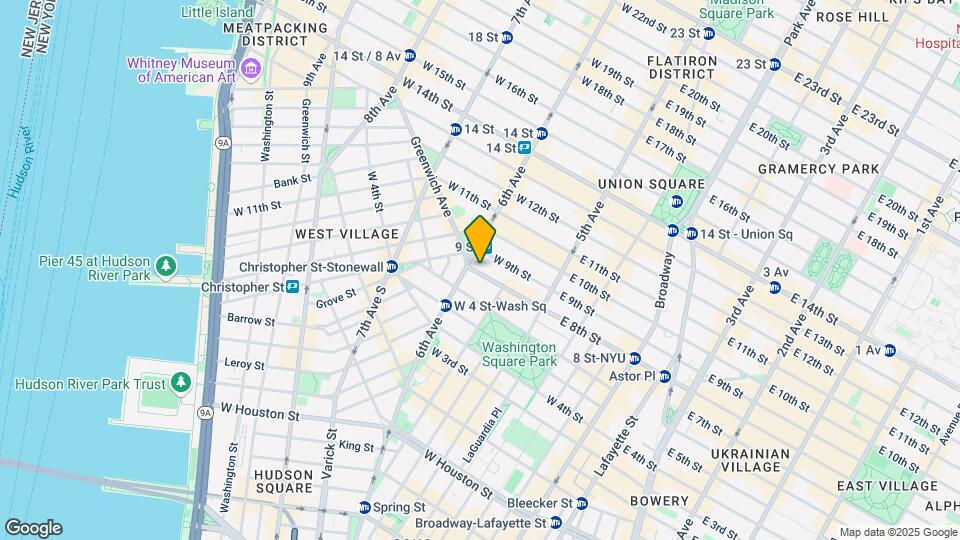 59 W 8th St Mapa y Detalles de la Ubicación