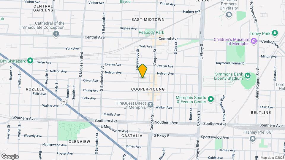 2086 Oliver Ave Mapa y Detalles de la Ubicación