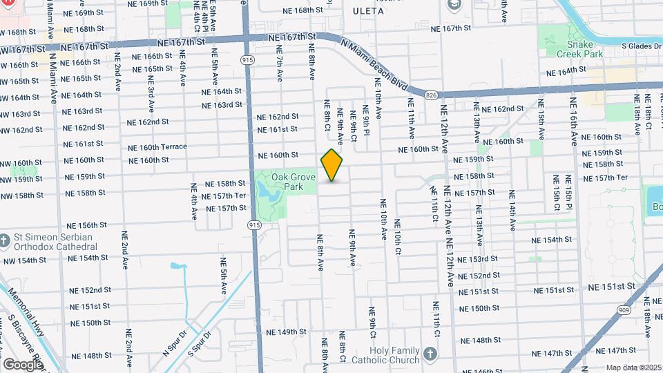 840 NE 158th St Mapa y Detalles de la Ubicación