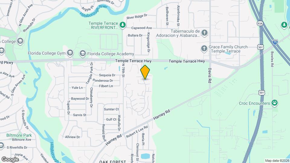 8001 Hibiscus Dr Map and Location Details