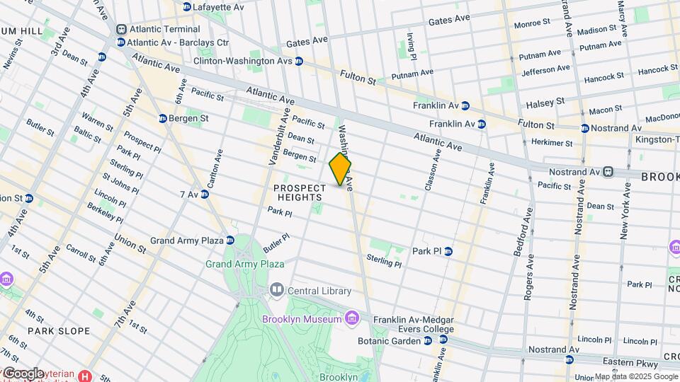 342 Saint Marks Ave Map and Location Details