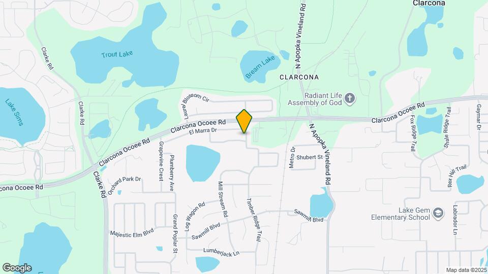 2510 Anacostia Ave Mapa y Detalles de la Ubicación