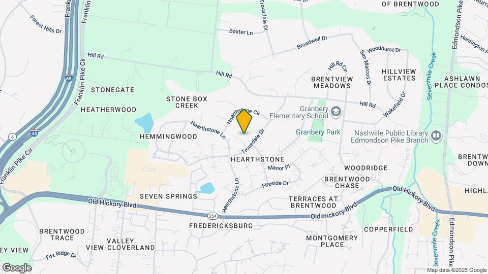 705 Spring House Circle Mapa y Detalles de la Ubicación