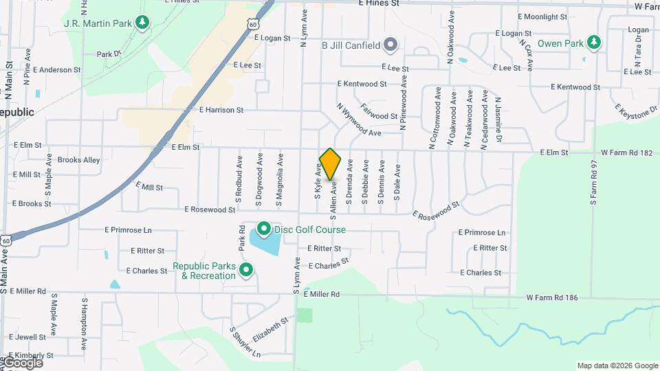 145 S Allen Ave Map and Location Details