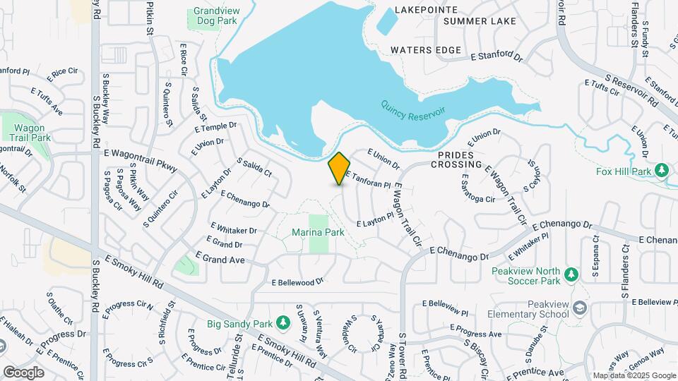 18222 E Layton Pl Map and Location Details