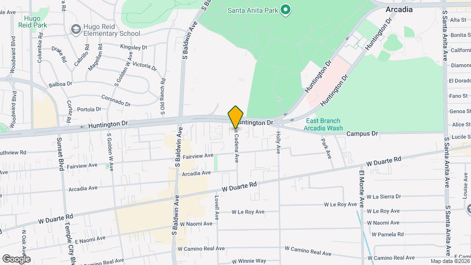 823 La Cadena Ave Map and Location Details