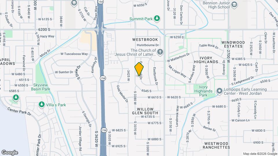 6492 Fernbrook Dr Map and Location Details