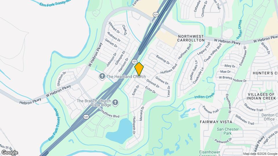 1525 Dimmit Dr Map and Location Details