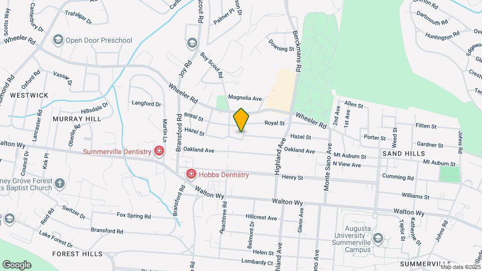 2753 Hazel St Map and Location Details