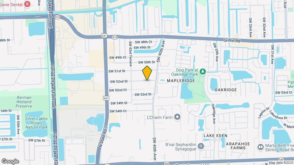 4116 SW 52nd St, Unit 2 Map and Location Details