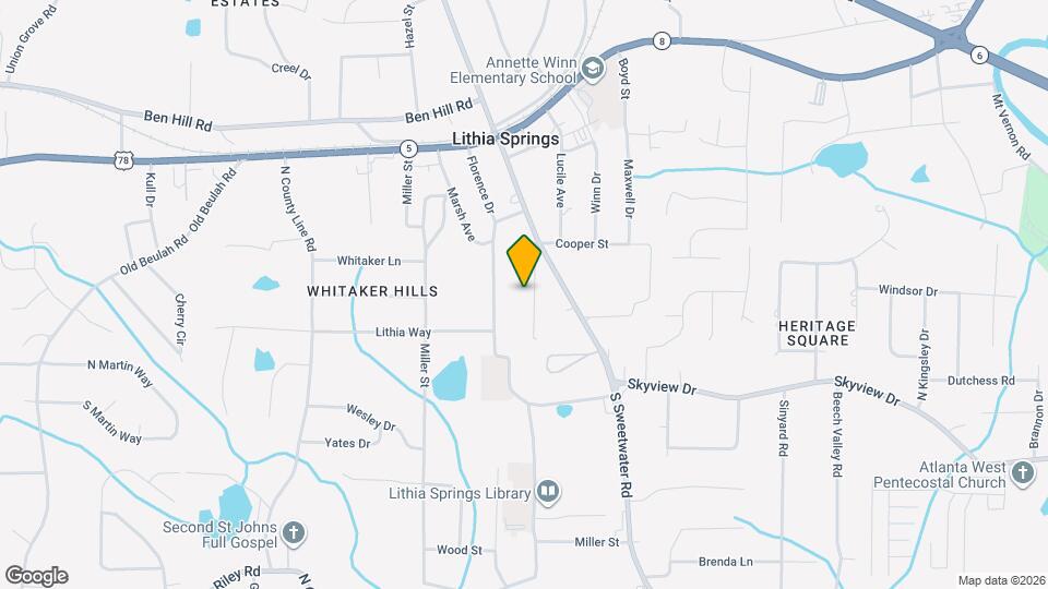 6819 Mark Turner Rd Map and Location Details