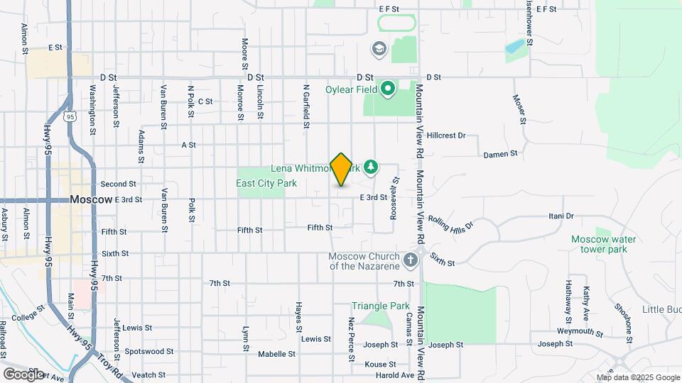 1214 E 3rd St Mapa y Detalles de la Ubicación