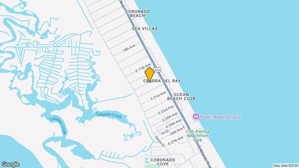 823 E 19th Ave Mapa y Detalles de la Ubicación
