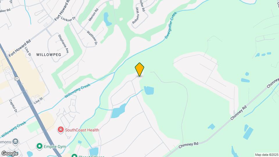 104 Red Bluff Run Map and Location Details