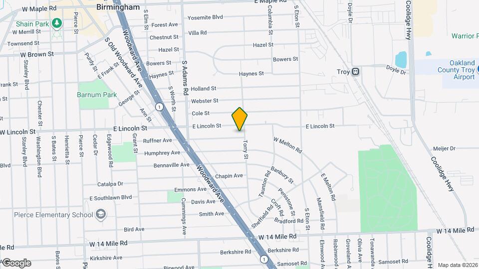 1555 Ruffner Ave Map and Location Details