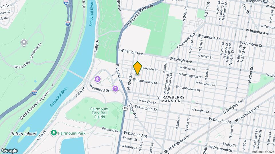 2506 N Natrona St Map and Location Details