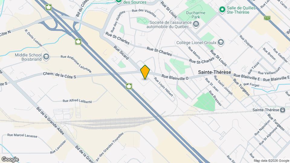 7 Sicard Car Map and Location Details