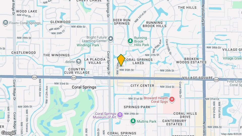 10375 NW 35th St Map and Location Details