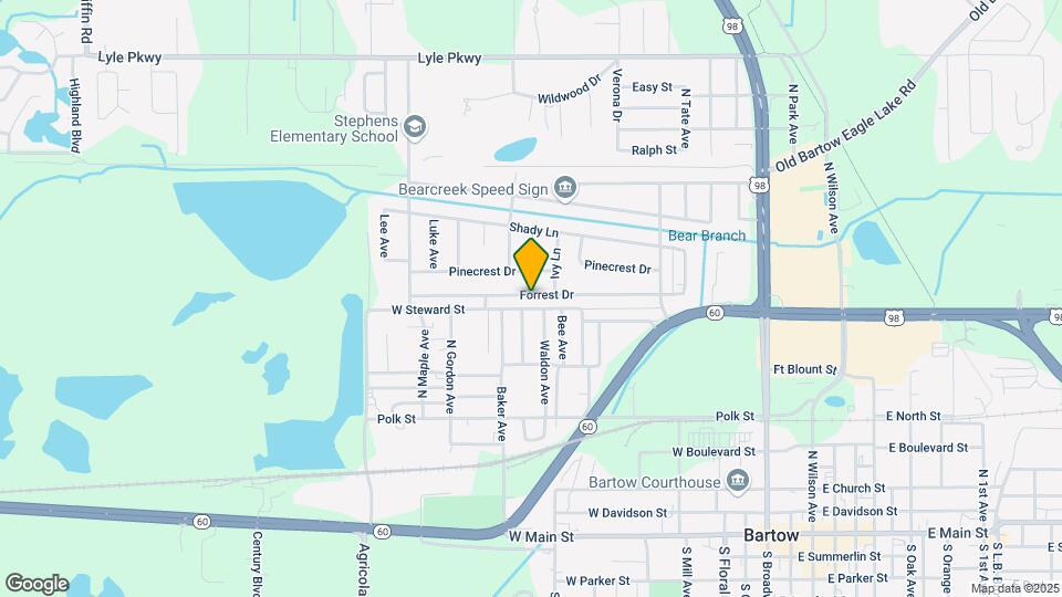 855 Forrest Dr Map and Location Details