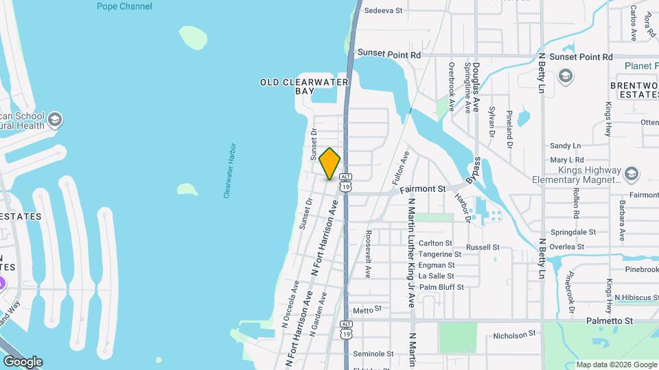 1709 N Osceola Ave Map and Location Details