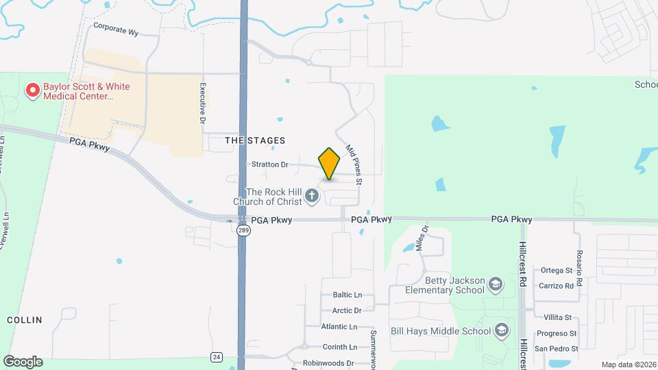 9632 Staffordshire Rd Map and Location Details