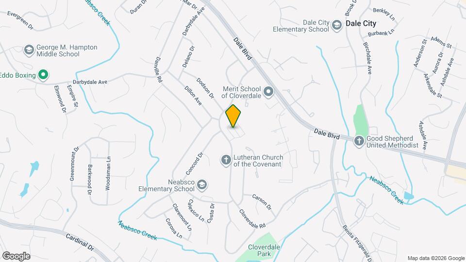 3705 Chippendale Cir Map and Location Details