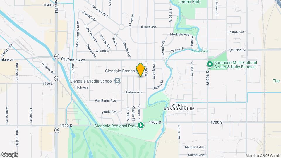 1415 Concord St, Unit 2 Map and Location Details