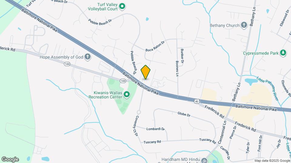 10402 Baltimore National Pike, Unit 10402 A Balt.Natl.Pike Mapa y Detalles de la Ubicación